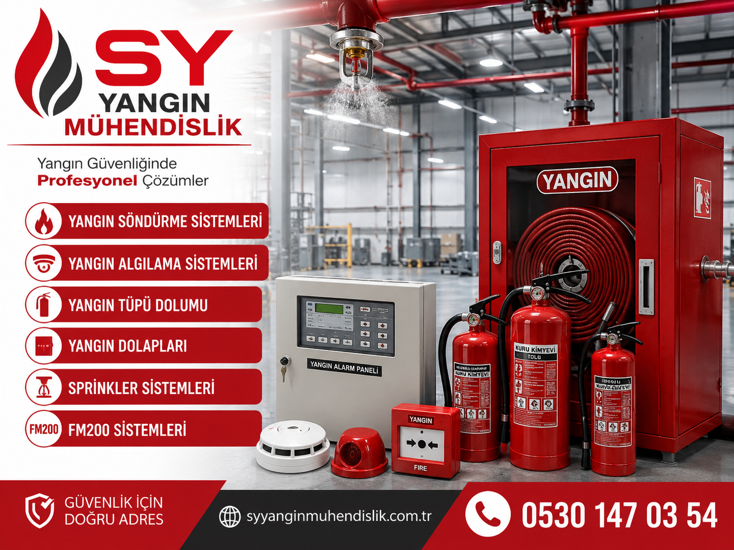 Adalar Yangın Söndürme Sistemleri