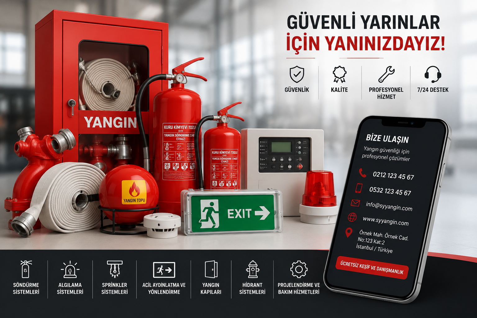 Beyoğlu Yangın Söndürme Sistemleri