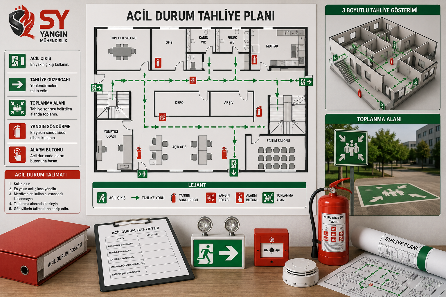 Acil Durum Tahliye Planları